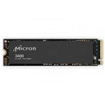 SSD Micron 3400, 512GB, PCIe NVMe 4.0 x4, M.2 2280, TLC, NAND, TCG OPAL 2.0