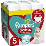 Scutece Pants Stop&Protect XXL Box, Nr.5, 12-17 kg, 152 buc, Pampers