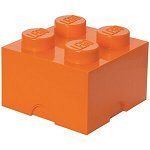 Cutie depozitare LEGO 2x2 portocaliu 40031760, Lego