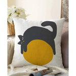 Față de pernă din amestec de bumbac Minimalist Cushion Covers Kitty, 55 x 55 cm, Minimalist Cushion Covers