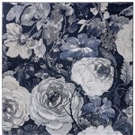Covor Floral Romance, Albastru 120x170