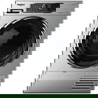 Whirlpool Uscator de rufe Whirlpool AWZ 8HPS/PRO, Profesional, Pompa de caldura, 8 kg, Clasa A++, Fresh Care+, Soft Move, 6th Sense, 3Dry, Argintiu, Whirlpool