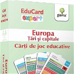Europa: Tari si capitale - Carti de joc educative, LIBHUMANITAS