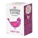 Ceai SWEET CHAI bio, 15 plicuri, Higher Living, Higher Living
