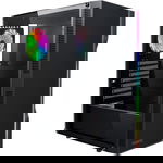 PC Gaming ZMEU Epic Plus, AMD Ryzen 5 4600G 3.7GHz, 16GB DDR4, 500GB SSD, AMD Radeon Vega 7, Iluminare RGB, 
