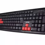 Tastatura, Slim Klausstech, Silentioasa, 6 Butoane Rosii, Design Ergonomic, Usor De Folosit, Cu Fir, Compatibila Cu Orice Sistem De Operare, Negru, KlaussTech