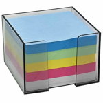 Cub hartie cu suport 9 x 9 cm 500 file color, Dacris