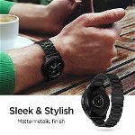 Curea otel inoxidabil Spigen Modern Fit compatibila cu Samsung Galaxy Watch 3 (41mm) / Galaxy Watch 4 Classic / Galaxy Watch 4 Black, Spigen