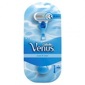 Gillette Venus Smooth Aparat de ras + 2 capete de schimb 1 buc, Gillette