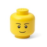 Mini cutie depozitare cap minifigurina LEGO baiat, Lego