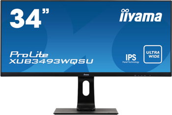Monitor LED IIYAMA XUB3493WQSU-B1 XUB3493WQSU-B1 34, ADS-IPS, UWQHD, HDMI/DP/USB, BOXE