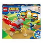 LEGO Sonic the Hedgehog. Atelierul lui Tails si avion Tornado 76991, 376 piese, 