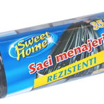 SWEET Saci menaj HDPE 35 l 20/set Negru, 