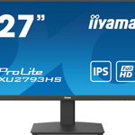 Monitor LED IPS iiyama ProLite XU2793HS-B6 27" Full HD, 100Hz, 1ms, HDMI, Display Port, Flicker-free + Blue light