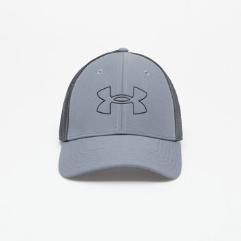 Under Armour Iso-Chill Driver Mesh Adjustable Cap Pitch Gray/ Black, Under Armour