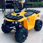 Atv electric 6V Nichiduta Racer 1 Yellow, Nichiduta