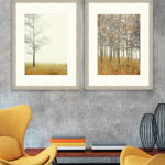 Tablou 2 piese Framed Art Autumn Forest