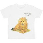 Tricou Leu. Roaring Lion - 6 ani, -