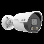 Camera IP 2MP, lumina alba, Smart IR 30M, lentila 2.8mm, Microfon si speaker, IP67, PoE - UNV IPC2122LE-ADF28KMC-WL, Uniview