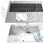 Tastatura Asus X550JD Neagra cu Palmrest Albastru Inchis, Asus