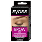 Vopsea pentru sprancene  Brow Tint - Maro Inchis - rezistenta la apa si la stergere - formula vegana - 10 ml, Syoss