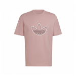 T-Shirt Cotone Manica Corta Logo Outline, Adidas