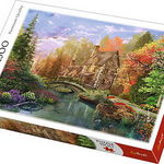 Puzzle trefl 1500 casuta de langa lac