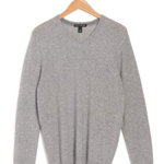 Imbracaminte Barbati Autumn Cashmere V-Neck Rib Bottom Basic Cashmere Sweater Quarry (Light Mrld Grey)