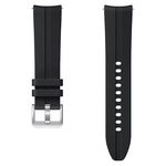 Bratara Ridge Sport Band pentru SAMSUNG Galaxy Watch3, Small-Medium, ET-SFR85SBEGEU, Negru (20mm), Samsung