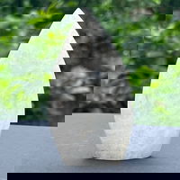 Sculptura forma libera piatra lunii alba m2, druzy.ro - Cristale, Home Deco