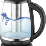 Camry CR1290 Glass kettle with tea making function 2200W #black