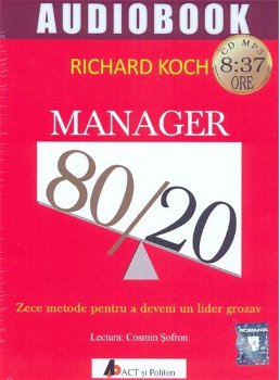 Manager 80/20. Audiobook RICHARD KOCH