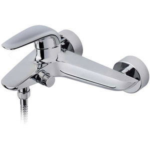 Baterie cadă monocomandă Teka Itaca, sistem Cold Body, crom