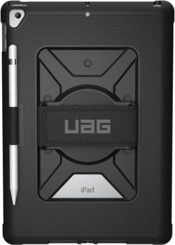 Husă pentru tabletă UAG UAG Metropolis Hand Strap - husă de protecție cu suport de mână pentru iPad 10.2` 7&8G (negru), UAG