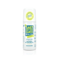 Deodorant vegan roll-on natural fara miros, 75 ml, Salt Of The Earth