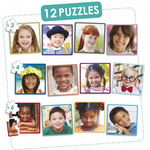 Set de 12 puzzle-uri - Copii fericiți din întreaga lume, edituradiana.ro