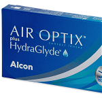 Lentile de contact lunare Air Optix plus HydraGlyde (6 lentile), Alcon