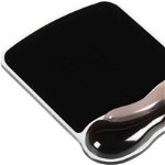 Suport ergonomic cu gel + mousepad, fumuriu-negru, KENSINGTON Duo Gel Mouse Pad Wrist Rest, Kensington
