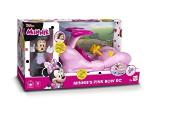 Masinuta RC Fashion Minnie Mouse cu figurina inclusa