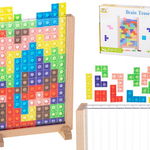 Joc puzzle in linie tetris 42 elemente, IMK