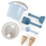 Dantoy - Bucket Set W. Ice Cream Cones - Blue (4802) 