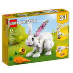 Set de creatie Iepure alb 3 in 1 Lego Creator, 8 ani+, 31133, Lego, 