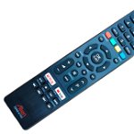 Telecomanda TV Compatibila NEI Smart, 32NE4700, 39NE4700, 40NE6700, 50NE6700, Bocu Remotes®, neagra, baterii incluse