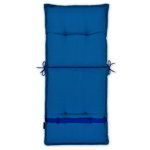 Perna scaun cu spatar, Panama Aqua, L.105 l.50 cm, poliester, bleu, Maison