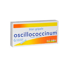 Oscillococcinum granule homeopate, 6 unidoze, Boiron, Laboratoires Boiron