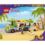 LEGO® Friends: Camion de Reciclat, 259 piese, 41712, Multicolor, LEGO