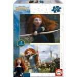 Puzzle Educa - Disney Brave, 2x100 piese (15315), Educa