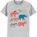 Carter's Tricou gri Animale