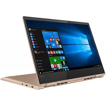 Notebook / Laptop 2-in-1 Lenovo 13.3'' Yoga 730, FHD IPS Touch, Procesor Intel® Core™ i5-8250U (6M Cache, up to 3.40 GHz), 8GB DDR4, 256GB SSD, GMA UHD 620, Win 10 Home, Copper