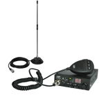 Pachet Statie radio CB PNI ESCORT HP 8024 ASQ 4W AM-FM 12/24V + Antena CB PNI Extra 40 cu magnet 5-7KM